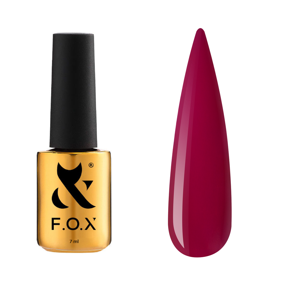 F.O.X Gel Polish Lollipop 002 Strawberry, 7 ml