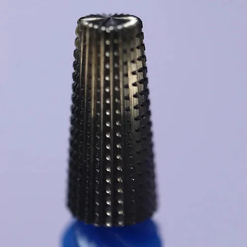 Embout cone bout plat bleu