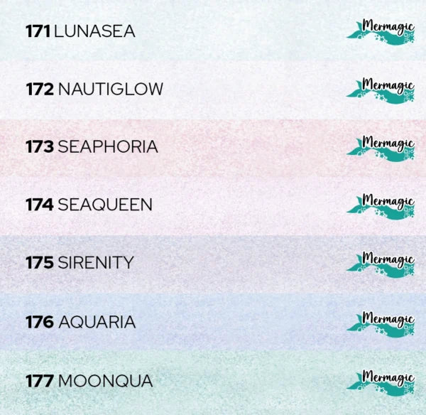 Autocollants Mermagic 171 – 177