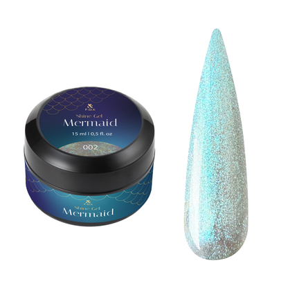 F.O.X Shine Gel Mermaid 002, 15 ml [TPO/HEMA free]