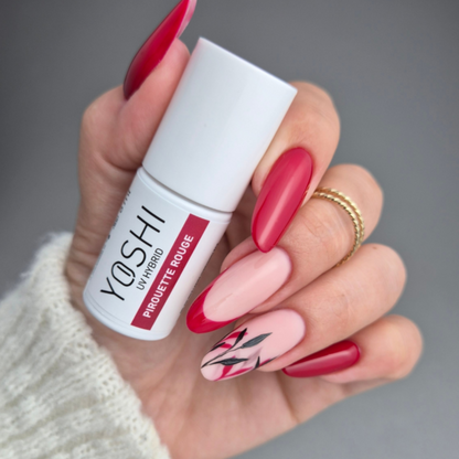 Vernis à ongles hybride UV LED Pirouette Rouge 6 ml – 242