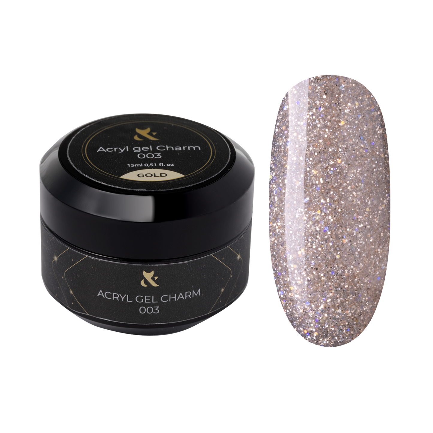 F.O.X Acryl gel Charm gold 003 [TPO/HEMA free]