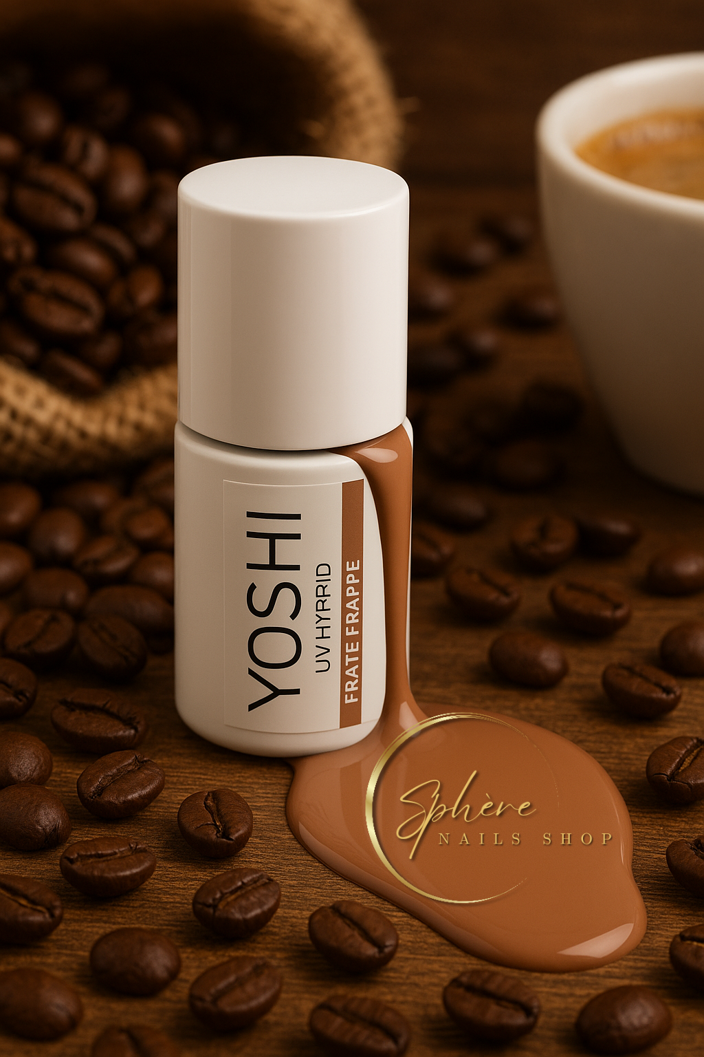 Vernis à ongles hybride UV LED Frate Frappe 6 ml – 321