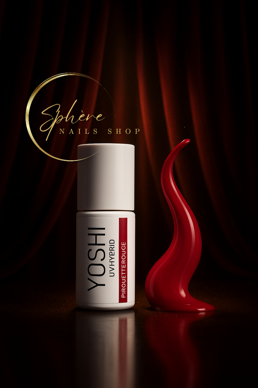 Vernis à ongles hybride UV LED Pirouette Rouge 6 ml – 242