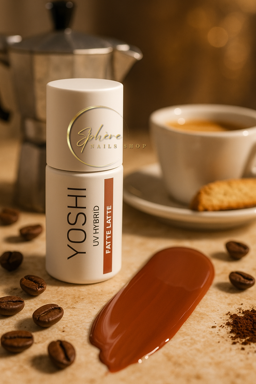 Vernis à ongles hybride UV LED Fatte Latte 6 ml – 325