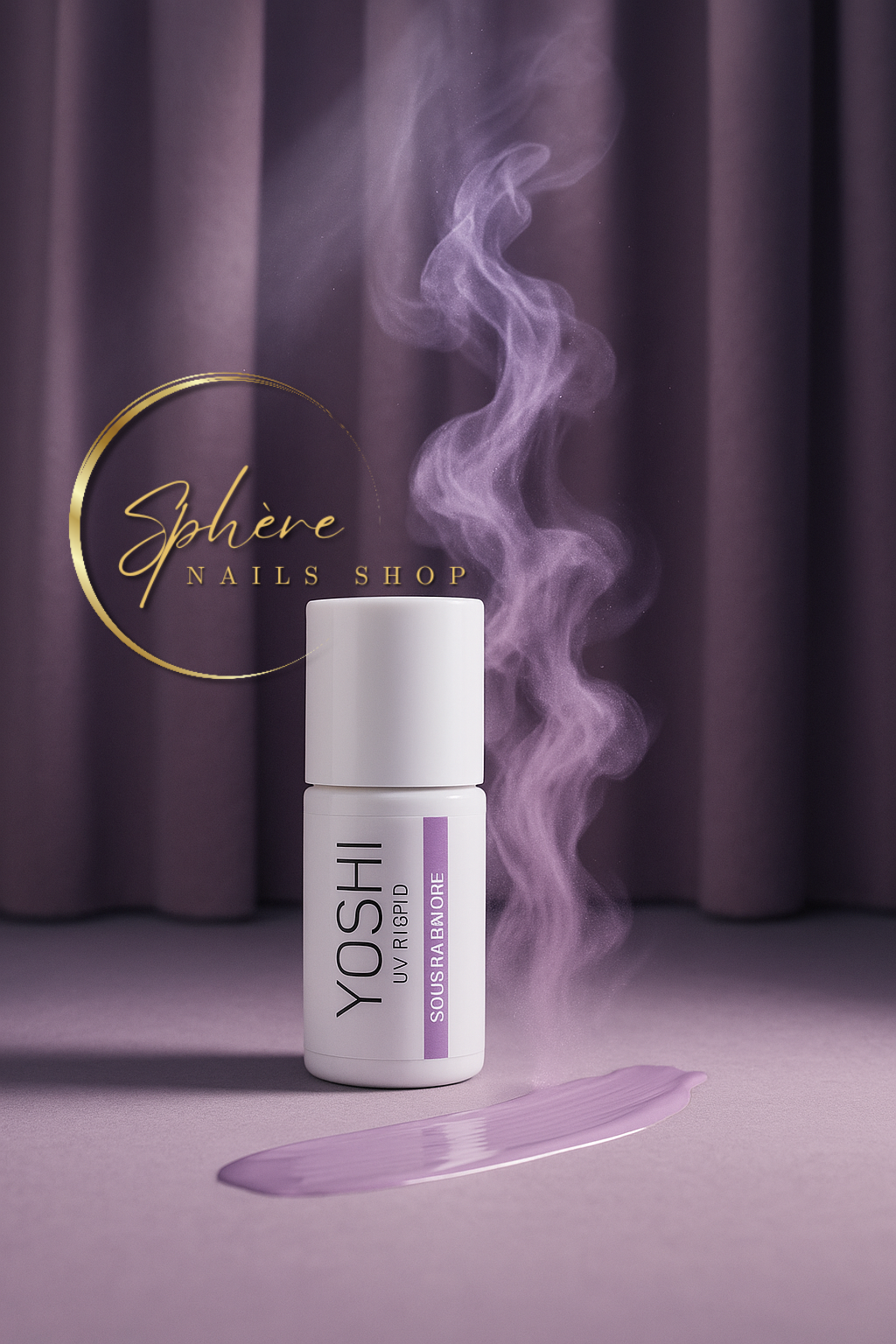 Vernis à Ongles Hybride UV LED Sous la Poudre 6 ml – 244