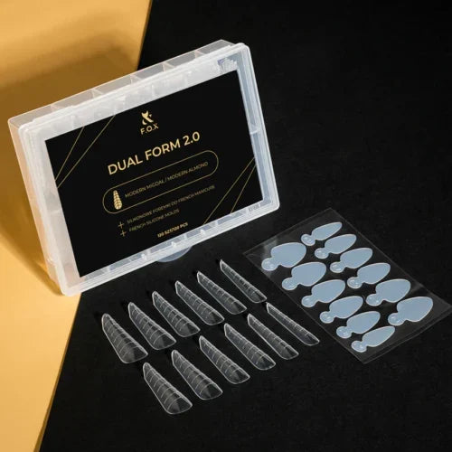 FOX Dual Nail form MODERN ALMOND (120 pcs)