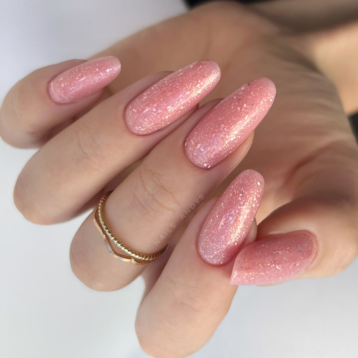 GG26 Glitter Nude - Gel&Go