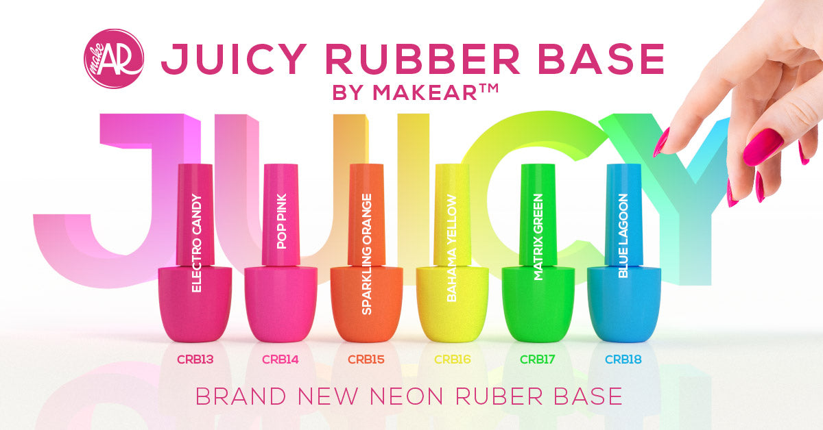 Pop Pink - Rubber Base Juicy CRB14