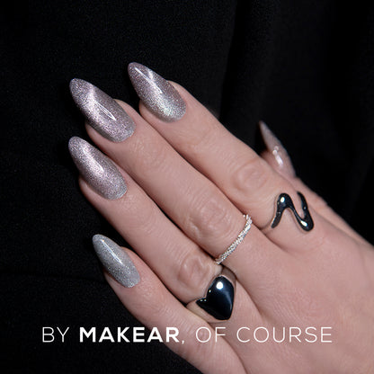 MCL03 Silver Purr - UV Gel Polish Makear