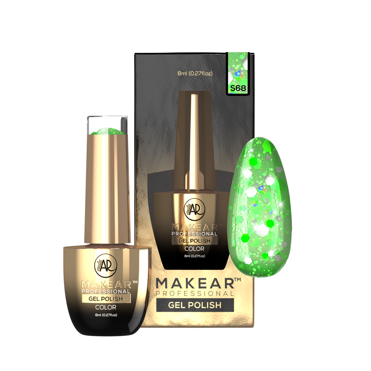S68 Gel Polish UV Makear 8ml