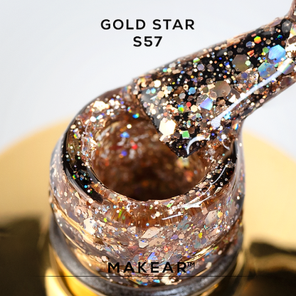 S57 Gold Star - UV Gel Polish Makear