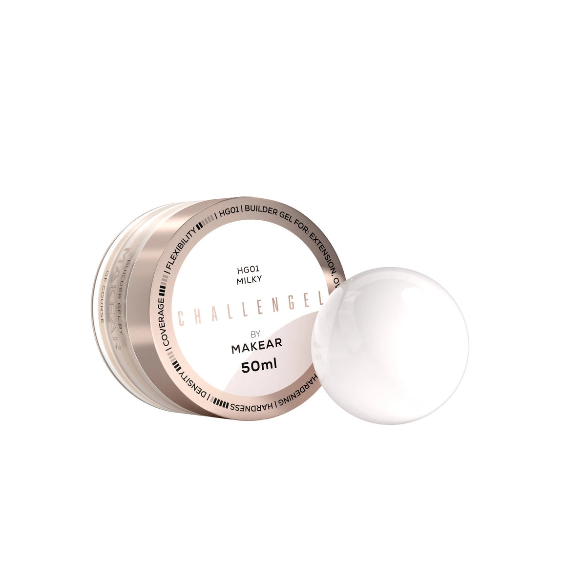 Challengel Milky HG01 - builder gel
