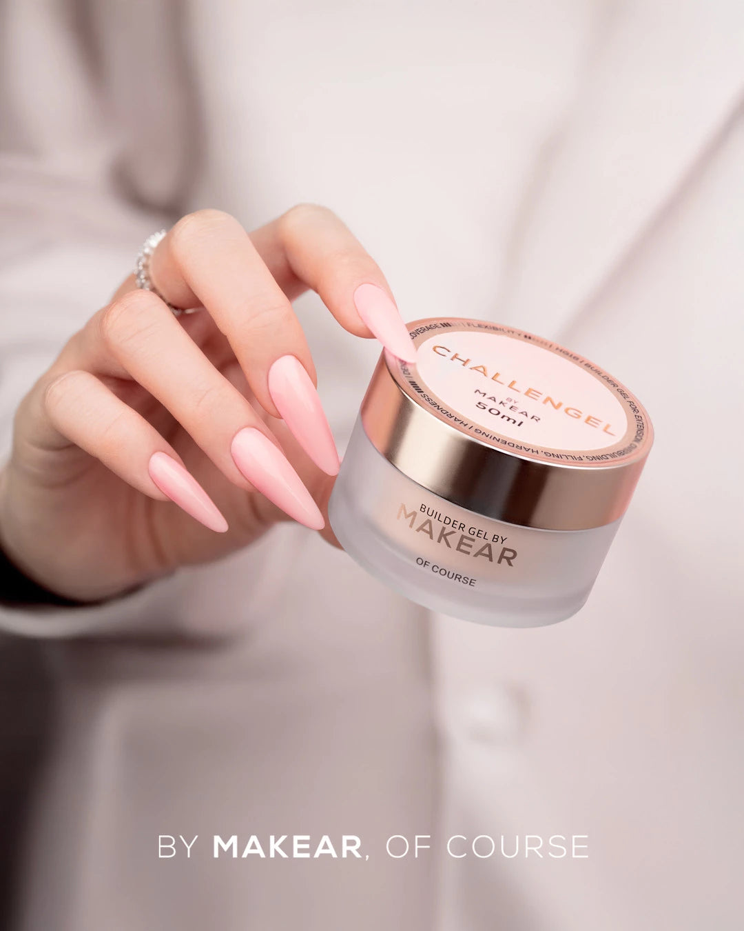Challengel Milky Peach HG02 - builder gel