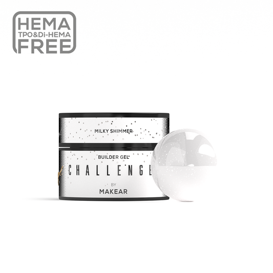 Challengel Shimmer Milky HG11 - builder gel