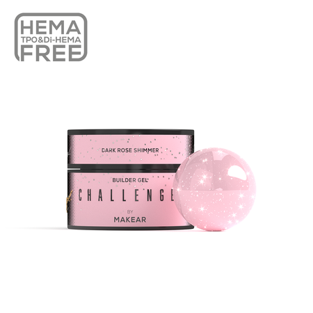 Challengel Shimmer Milky HG15 - builder gel