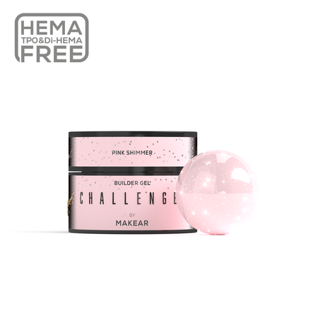 Challengel Shimmer Milky HG13 - builder gel