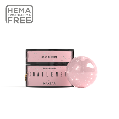 Challengel Shimmer Milky HG14 - builder gel