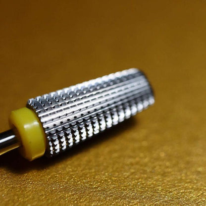 Embout cone bout plat jaune