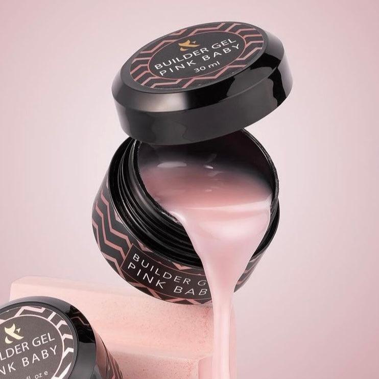 F.O.X Builder gel Pink baby [TPO/HEMA free]