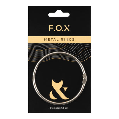 F.O.X Metal Rings - 7,5 mm