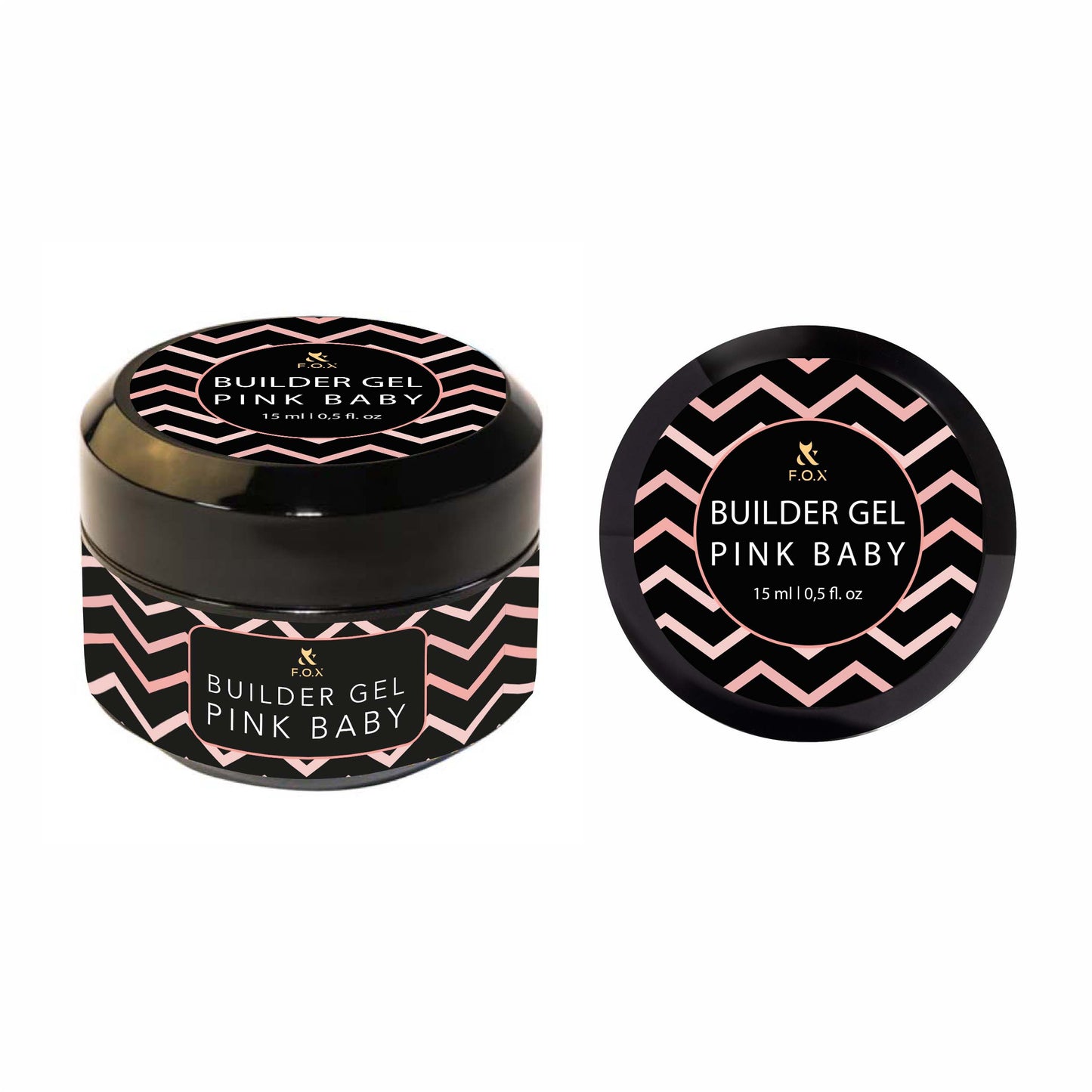 F.O.X Builder gel Pink baby [TPO/HEMA free]