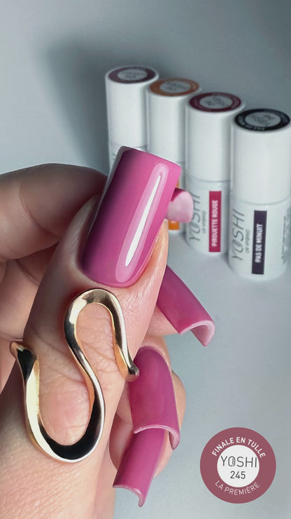 Vernis à Ongles Hybride UV LED Finale En Tulle 6 ml – 245