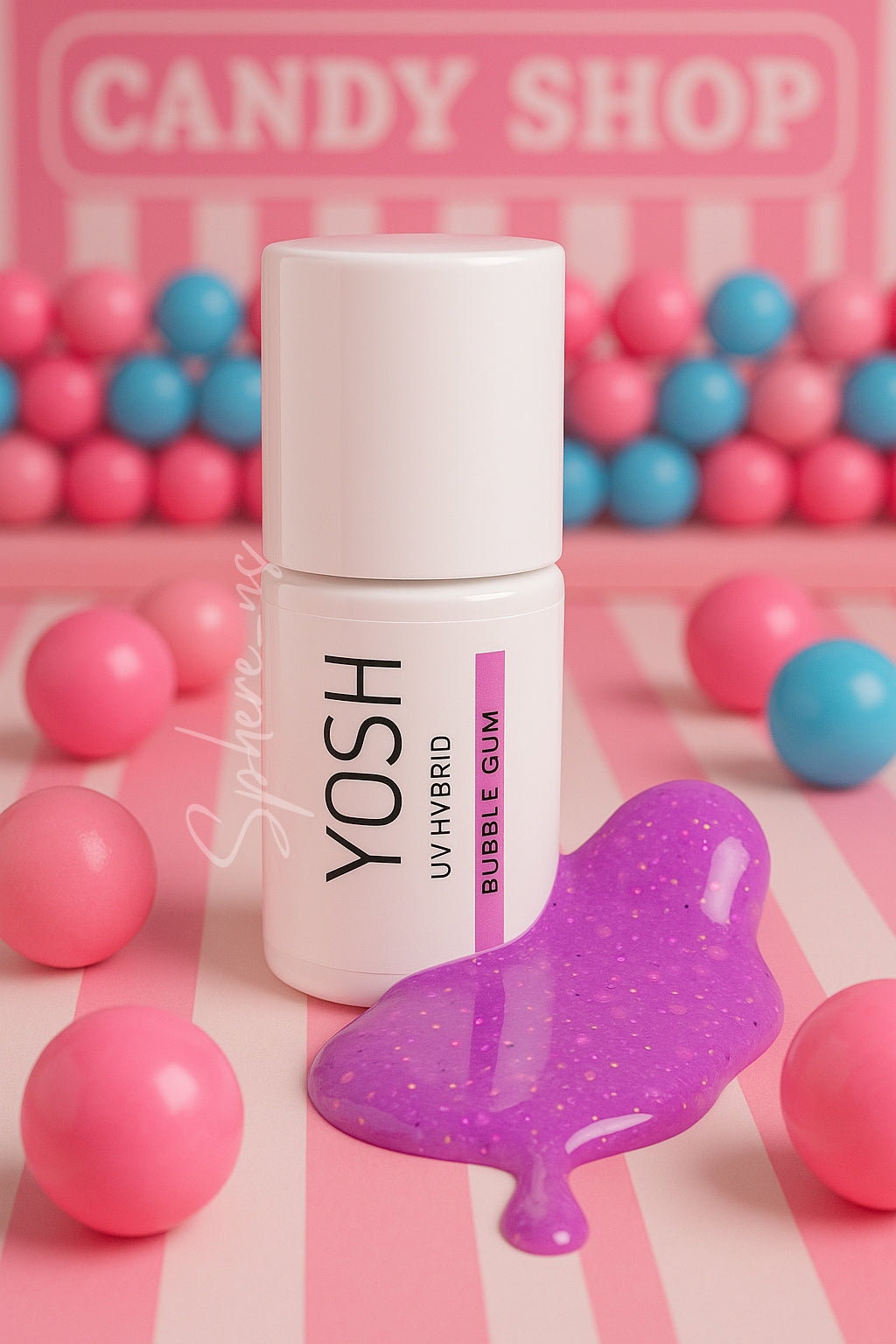 Gel Polish UV LED Bubble Gum – 722