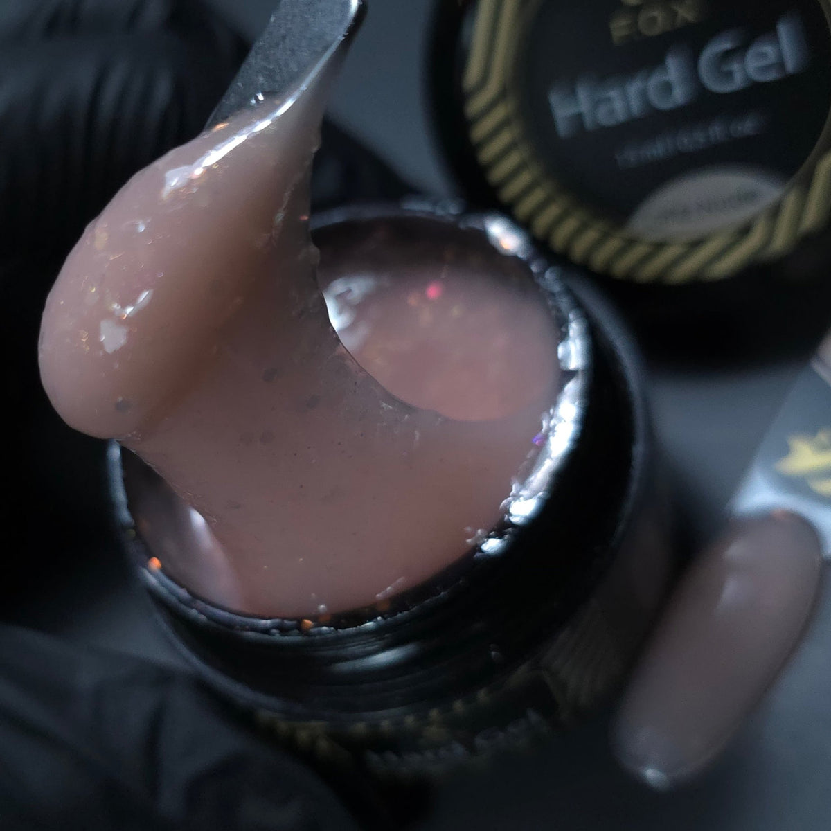 F.O.X Hard gel Glitz Nude