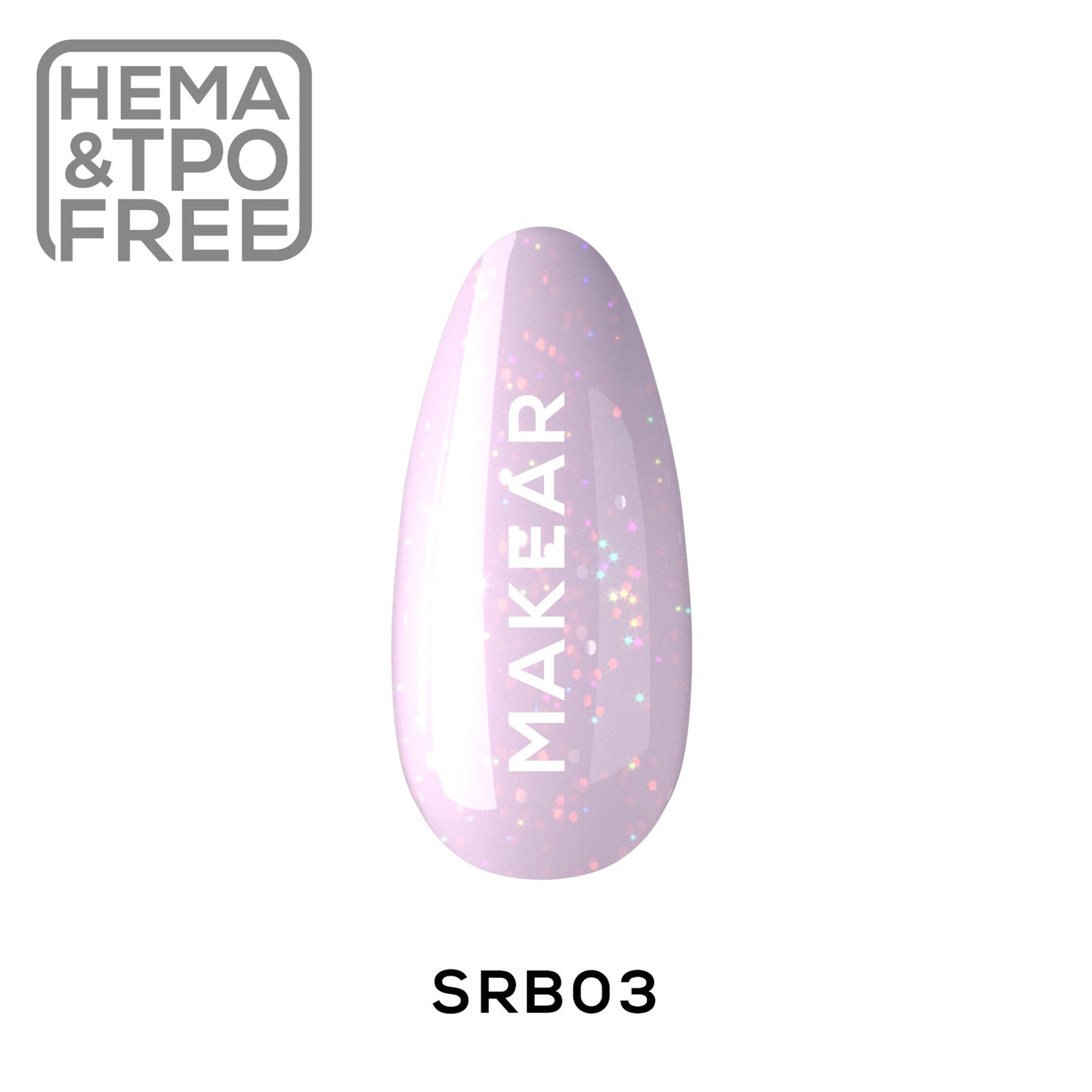 SRB03 Andromeda - Sparkling Rubber Base