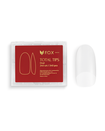 F.O.X Total tips Oval 240/pcs/box