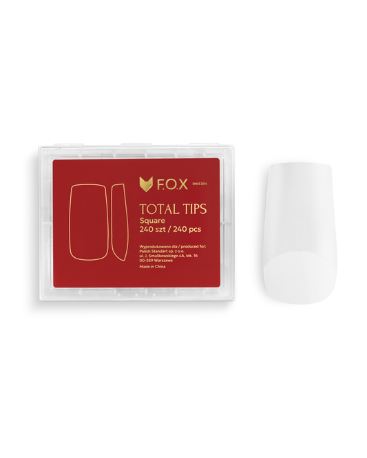 F.O.X Total Tips Square 240/pcs/box