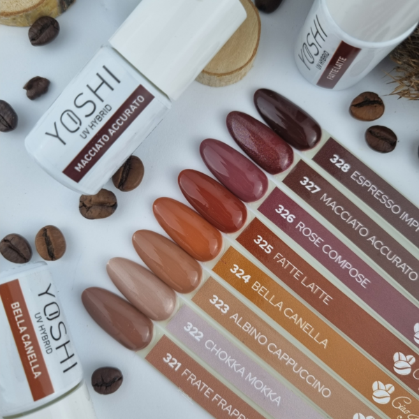 Vernis à ongles hybride UV LED Fatte Latte 6 ml – 325