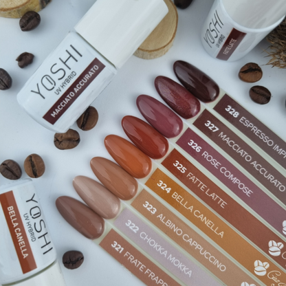 Vernis à ongles hybride UV LED Fatte Latte 6 ml – 325