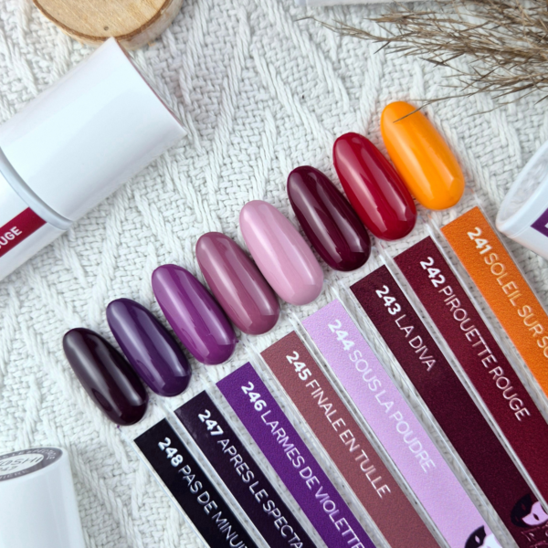 Vernis à Ongles Hybride UV LED Finale En Tulle 6 ml – 245